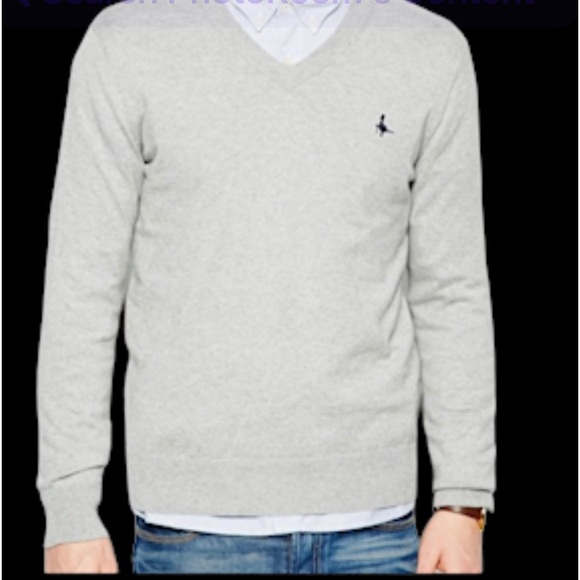 JACK WILLS fine men’s warm gray sweater retail $85 - Picture 8 of 8